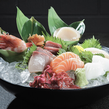 海鮮の盛り合わせ