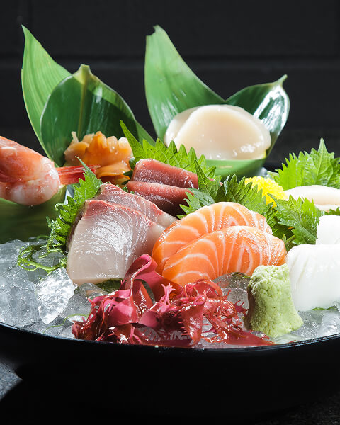 海鮮の盛り合わせ